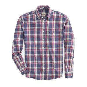 NWT JOHNNIE-O Higgins Hangin Out Flannel Plaid Tweener Button Down Shirt Lg $128